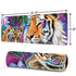 Daydream Galaxy Tigers by Sheena Pike Gaming Mouse Pad